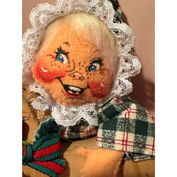 🎄 1995 Annalee Doll with Rocking‎ Horse – Vintage Holiday Collectible! 🧸✨ - Picture 2 of 11